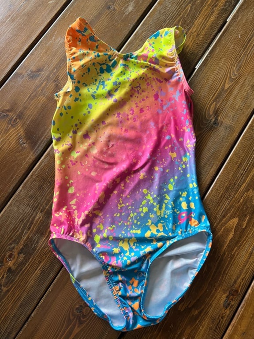GK Elite Stellar Splash Tank Leotard
